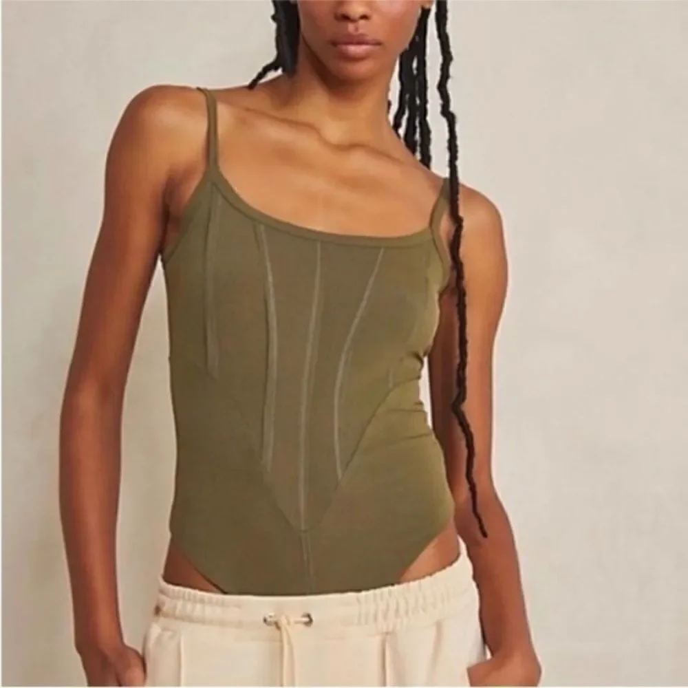 NWOT Free People Ribbed Bodysuit size large